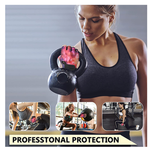 Gants d'entrainement Logo personnalisé pour hommes, pour sport, Gym, entraînement, Fitness, haltérophilie, nouvel arrivage - Product Image 5