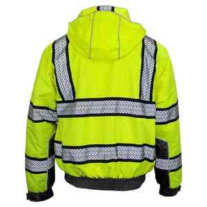 เสื้อกั๊กสะท้อนแสงคุณภาพสูงสำหรับงานก่อสร้าง มองเห็นได้ชัดเจน ไซส์ใหญ่  ปรับแต่งโลโก้ได้ - Product Image 4