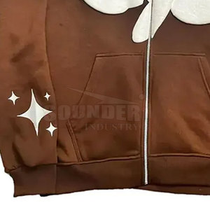 เสื้อฮู้ดวินเทจมีฮู้ดขนาดพลัสไซส์สไตล์วินเทจปรับแต่งดีไซน์ของคุณเอง - Product Image 5