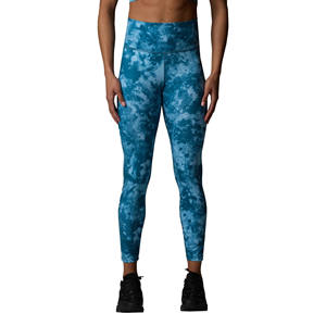 Leggings de yoga en spandex/polyester respirant antibactérien à coutures épaisses pour femmes sérigraphié sur soie Logo personnalisé - Product Image 2