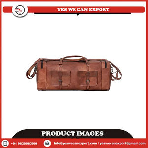 Bolsa de viaje de lona de tamaño de cabina de cuero Premium unisex, bolso de mano de alta calidad, estilo deportivo, moda de lujo, para zapatos, precio al por mayor - Product Image 2