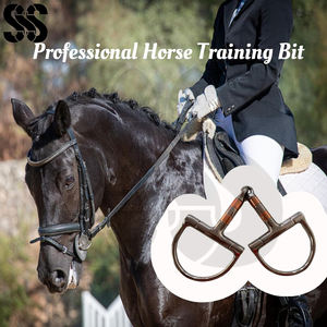 Bridas de Acero Inoxidable de Alta Calidad y Duraderas, de Una y Dos Articulaciones, Tipo Eggbutt, para Uso Ecuestre - Product Image 2