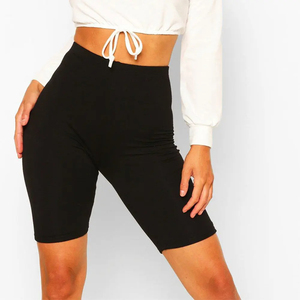 Pantalones cortos de motorista de alta calidad para mujer, conjunto de pantalones cortos de motorista de algodón 2025 para mujer, suministro de entrenamiento al por mayor - Product Image 1