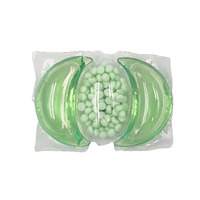 Capsules de blanchisserie à chambres multiples OEM/ODM avec boule de gel de lessive pour l'élimination des odeurs