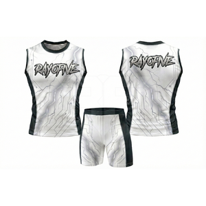 Tenue de course sur piste personnalisée, légère, professionnelle, 100% polyester, respirante, antibactérienne, unisexe, adulte - Product Image 4