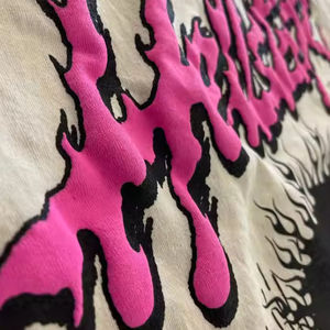 Hot Selling High Quality Acid <b>Wash</b> Custom Logo Print Canvas <b>Men's</b> Hip Hop Oversized T-Shirt with Anti-Wrinkle Quick Dry Features - Product Image 6