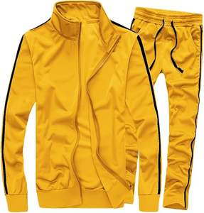 Ensemble de survêtement streetwear pour homme, pantalon de survêtement évasé et pantalon de jogging, sweat-shirt à capuche, 100% coton, coupe-vent, respirant - Product Image 2