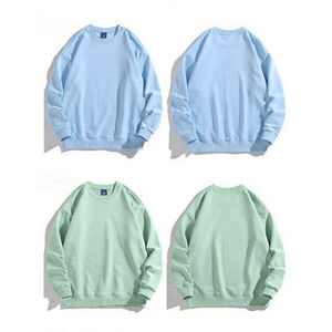 Sudadera de Pana Gruesa para Mujer, Cuello Redondo, Estilo Holgado, 400 GSM, Bordada - Product Image 4