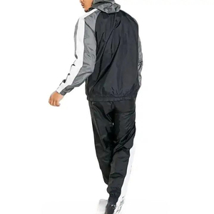 Nouveau style de survêtement coupe-vent pour homme Tissu doux à bas prix Combinaison coupe-vent décontractée à séchage rapide pour homme avec votre propre logo - Product Image 3