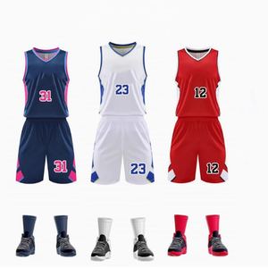Usine de fabrication d'uniformes de basket-ball personnalisés de qualité supérieure, vente en gros, avec tissu doux et confortable, faible MOQ et design d'équipe de haute qualité - Product Image 2