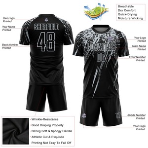 2025 ropa de fútbol personalizada equipo de fútbol Jersey jugador versión fútbol americano desgaste conjunto completo uniforme de fútbol camisetas de fútbol - Product Image 3