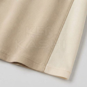 T-shirt homme en coton surdimensionné à épaules tombantes, manches courtes, style décontracté, streetwear et usage quotidien, très tendance - Product Image 6