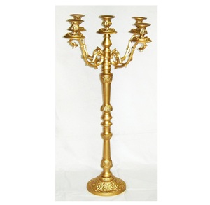 Latest Trending Homeware Floor Standing Entryway <b>Candelabra</b> Five Arms Home and Wedding Hotel Decoration used Candle Holder - Product Image 6