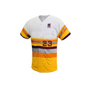 ออกแบบโลโก้ตามสั่ง ชุดเบสบอลระบายอากาศได้ดี ราคาสมเหตุสมผล ชุดเบสบอลขายดี - Product Image 2