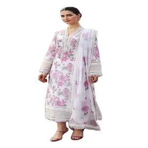 Heavy Embroidery Work Party Dresses Pakistani And Indian Style Salwar Kameez Three Piece Dress