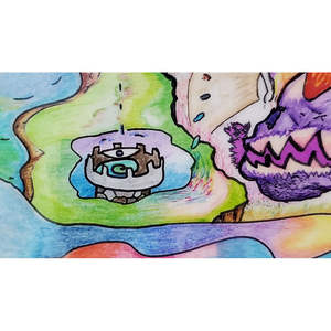 IW Comics Home Decor Artwork on Canvas Creative Energy Potential Digital <b>Printing</b> Support - Product Image 2