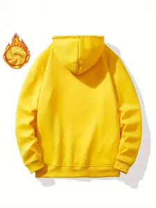 Sudadera con Capucha de Poliéster para Hombre con Estampado 'Take a Puff', Sudadera con Capucha de Manga Larga, Tejido de Punto con Ligero Estiramiento - Product Image 2