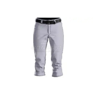 Ensemble d'uniformes de baseball personnalisables pour hommes en 100 % polyester, avec tissu respirant à séchage rapide, tailles plus grandes, nom et impression d'équipe personnalisés - Product Image 2