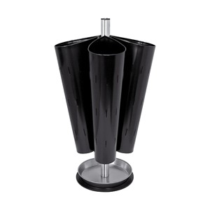 Support de parapluie 4 places de grande capacité de qualité supérieure sur colonne profilée avec bac à eau pour l'exportation - Product Image 1