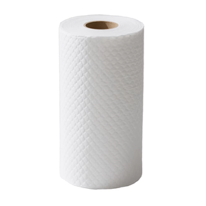 Essuie-tout de cuisine blanc 2 plis, en pâte de bois vierge, haute absorption, emballage double volume, usage polyvalent, qualité supérieure à prix avantageux - Product Image 1