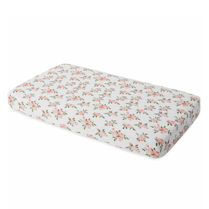 Sábanas de colchón para niños pequeños de algodón orgánico 100%, tamaño personalizado, patrón de animales florales Unisex, juego de sábanas bajeras planas a buen precio - Product Image 2