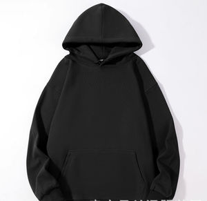 เสื้อฮู้ดโอเวอร์ไซส์ใส่ได้ทั้งชายและหญิงเสื้อสวมหัวผ้าฝ้าย100% มีโลโก้พิมพ์ลายสำหรับฤดูหนาว - Product Image 4