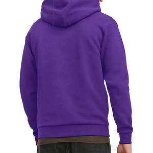 Sudadera con Capucha de Aspecto Elegante para Hombre, Logotipo Personalizado, Transpirable, Mangas Largas, Básica, Mezcla de Algodón - Product Image 2