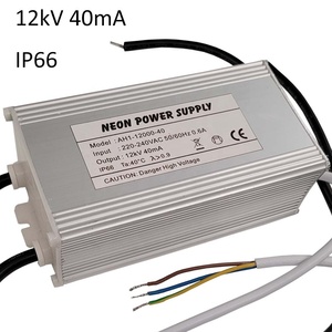 Transformateurs d'éclairage au néon haute luminosité 12kV 40mA IP66 - Product Image 5