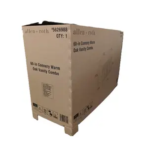 1315*620*1060cm Delivery Paper Boxes Large Household Products Recycled Materials Carton Packaging For Sinks