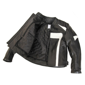 Prix Veste en cuir de moto pour hommes à séchage rapide manches longues nouveau design de veste en cuir de moto pour hommes de taille adulte - Product Image 4