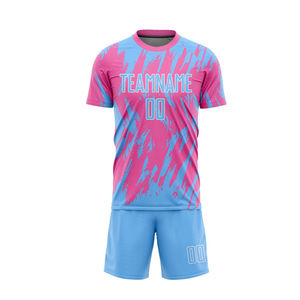 Uniforme de fútbol personalizado con la mejor calidad y tarifa de fábrica/Diseño personalizado e impresión de logotipos Conjuntos de uniformes de fútbol - Product Image 2