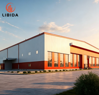 Taller Metálico Prefabricado Industrial, Proyecto de Ingeniería Real, Almacén de Estructura de Acero de Espacio Abierto