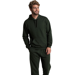 Hoodie <b>Men</b> Drop Shoulder Regular Fit <b>Pullover</b> 100% Cotton Fleece Sweatshirt Streetwear Custom Logo Winter Quick Dry Breathable - Product Image 1