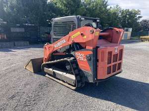 Alta carga de trabajo 2023 Minicargadora Kubota SVL75 usada para fines agrícolas y de construcción - Product Image 3