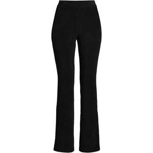Black Trendy Womens Pull On Pant Ropa elegante Pantalones Palazzo de algodón de calidad superior Hecho en Bangladesh Moda al por mayor - Product Image 1