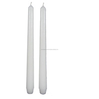 Hochduftende Vanille-Sojawachs Handgefertigte Stabkerzen (25,4 cm Weiß 4er-Set) für Diwali und Vatertag