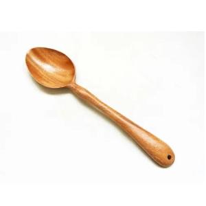 Cuchara de cubiertos de madera de diseño único moderno Cubiertos de esmalte brillante para el hogar Hotel y cocina Precio para obsequios - Product Image 1