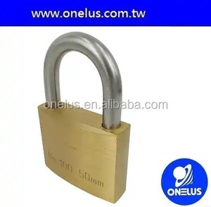 Candado de latón macizo autoblocante de 70mm, fácil y seguro, tipo de llave, Material de acero inoxidable - Product Image 2