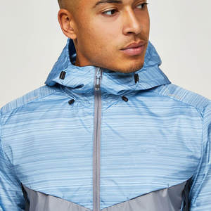 เสื้อกันลมของผู้ชายเสื้อแจ็คเก็ตกันลมกันน้ำมีฮู้ดกันน้ำเสื้อโค้ทลำลองผู้ชายเสื้อแจ็คเก็ตฤดูใบไม้ร่วง - Product Image 3