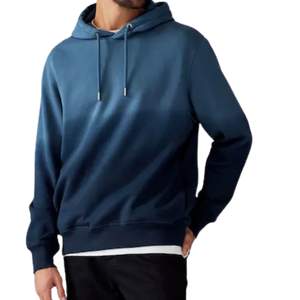 Sweat-shirt à capuche uni personnalisé pour homme, en molleton de coton premium, couleur unie, sweat-shirt à capuche décontracté, streetwear d'hiver, vente en gros - Product Image 3