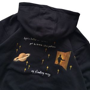 เสื้อมีฮู้ดของผู้ชายผ้าฝ้าย100% กำหนดเองสำหรับฤดูหนาว - Product Image 5