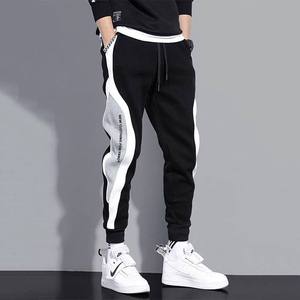 Cómodos pantalones de chándal para correr para hombre, pantalones de entrenamiento para gimnasio, ropa deportiva informal de tela suave para correr al aire libre - Product Image 6