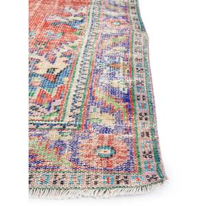 Alfombras de Lana Anudadas a Mano de Gran Tamaño, Diseño de Medallón Rojo y Naranja, para Sala de Estar o Pasillo - Pae-2656 - Product Image 4