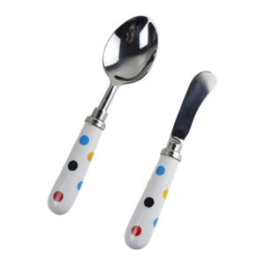 Excelente Juego de Cubiertos con Acabado Plateado, Diseño Combinado Plateado, Cubiertos Metálicos para el Desayuno y Decoración de Mesa de Comedor - Product Image 6