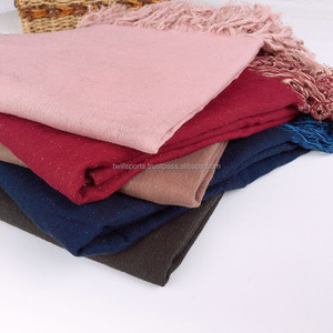Moda señora cálido largo Color puro chal Cachemira invierno bufanda mujer Cachemira pashmina bufanda 2024 - Product Image 4