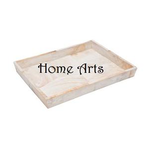 Plateau de service en bois de meilleure conception avec poignées en métal plateau de chocolats de taille personnalisée de qualité supérieure en Inde - Product Image 2