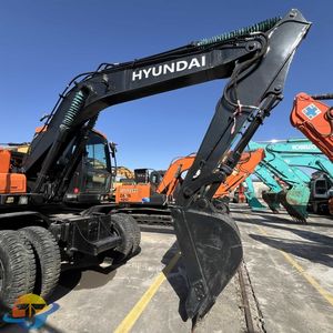 Hyundai 150WVS d'origine coréenne, excavatrice d'occasion, vente chaude, excavatrice sur chenilles Komatsu, moteur Cummins, composants de transmission - Product Image 6