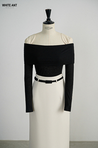 Top New Arrival Women's <b>Skirts</b> Rayon Spandex Woven Fabric Luxury ADELA MAXI <b>SKIRT</b> With Belt Manufacturing Company WHITEANT - Product Image 3