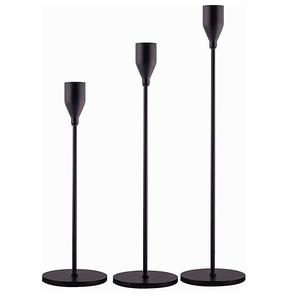 Bougeoir double ombrage blanc doré avec base robuste Bougeoir de Noël décoratif et durable Centre de table pour événements - Product Image 5