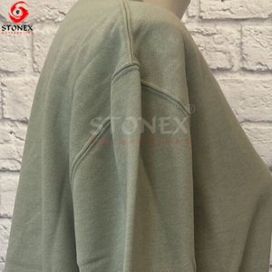 Ropa de Mujer Otoño e Invierno Sudadera Informal de Color Sólido para Mujer Manga Larga Venta al por Mayor - Product Image 3